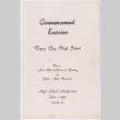 Topaz High graduation program 1945 (ddr-densho-484-42)