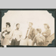 3 men and 2 women grouped together (ddr-densho-540-88)