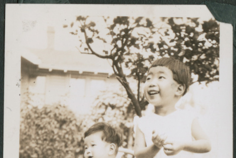 Baby and girl (ddr-densho-355-405)