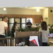 Bruce, Joy, Lori, and Debbie at KGF Office getting plants ready for Spring Plant Sale 2020 (ddr-densho-354-2780)