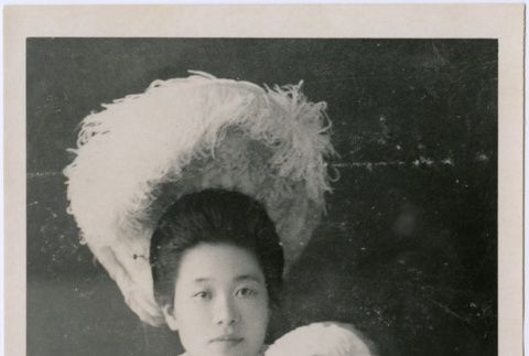Mrs. Shinohara and her first child (ddr-densho-353-193)