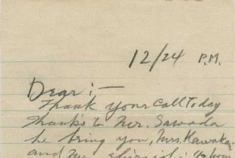 Letter from Issei man (December 24, 1941) (ddr-densho-140-36)