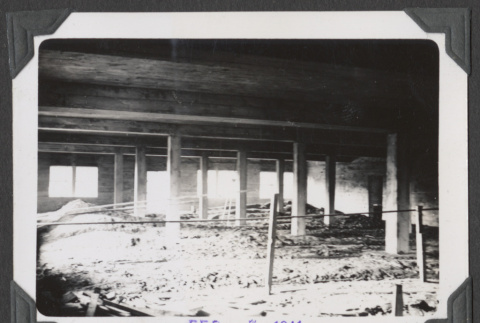 Support columns at the temple construction site (ddr-sbbt-4-94)