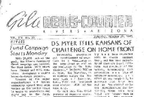 Gila News-Courier Vol. III No. 30 (October 30, 1943) (ddr-densho-141-180)