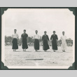 Six men in kendo uniforms (ddr-densho-471-149)