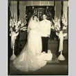 George and Kuni Yamanaka [wedding photograph] (ddr-csujad-5-3)