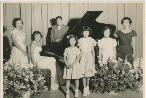 Performers on stage (ddr-densho-298-12)
