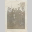 Group of Issei women with reverend (ddr-densho-259-225)