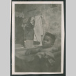 Photo of a baby in a bath (ddr-densho-483-813)