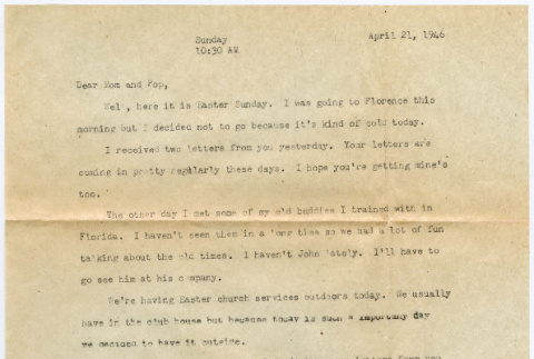 Letter from Tadashi Ishida to Mr. & Mrs. Y Ishida (ddr-densho-535-351)