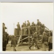 Military officers on a platform (ddr-densho-201-129)