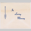 American Cancer Society acknowledgment of gift in memory of Mon Watanabe (ddr-densho-488-72)