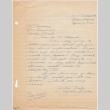 Letter sent to T.K. Pharmacy from Gila River concentration camp (ddr-densho-319-272)