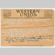 Telegram from LA Bockstahler and Co. (ddr-densho-501-151)