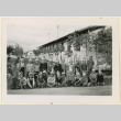 Children dressed in homemade headdresses (ddr-densho-37-1284)