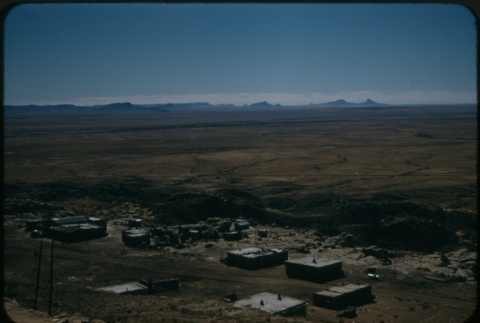 View of buildings in the desert (ddr-densho-338-496)