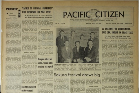 Pacific Citizen, Vol. 66, No. 15 (April 12, 1968) (ddr-pc-40-15)