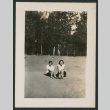 2 women on a wooded beach (ddr-densho-378-856)