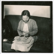 Woman sewing (ddr-densho-475-52)