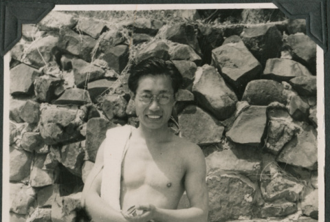 Man in bathing suit (ddr-ajah-2-584)