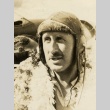 Captain Patrick Gordon Taylor wearing leis (ddr-njpa-1-2060)