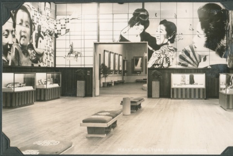 Inside the Japan Pavilion at the Golden Gate International Exposition (ddr-densho-300-151)