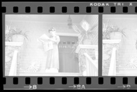 Negative film strip for Farewell to Manzanar scene stills (ddr-densho-317-131)