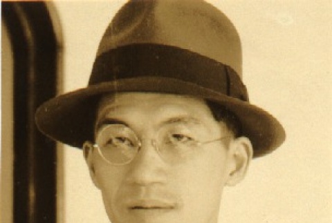 Takaro Nishiguchi, the Mie steel company president (ddr-njpa-4-1472)