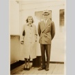 A couple on the deck of a ship (ddr-njpa-1-2294)