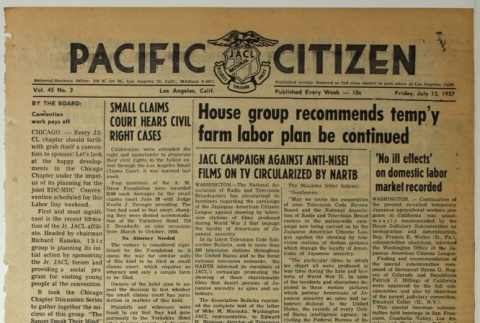 Pacific Citizen, Vol. 45, No. 2 (July 12, 1957) (ddr-pc-29-28)
