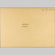 Envelope of Takashi Anbe photographs (ddr-njpa-5-135)