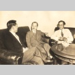 A Japanese political leader meeting with two men (ddr-njpa-4-2824)