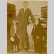Robert Wadlow standing with three others (ddr-njpa-1-1424)