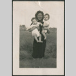 Woman holding two babies (ddr-densho-316-406)