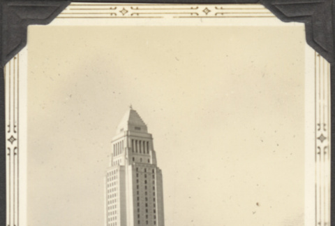 Large building with tower (ddr-densho-326-521)