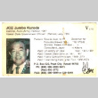 Business card of Col. Joe Kuroda (ddr-densho-368-327)