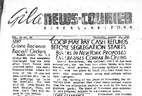 Gila News-Courier Vol. II No. 96 (August 12, 1943) (ddr-densho-141-138)