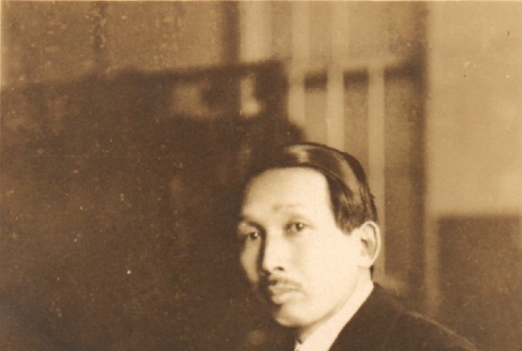 Man seated in a chair (ddr-njpa-4-2206)