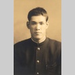 Portrait of a Keio University baseball player (ddr-njpa-4-2631)