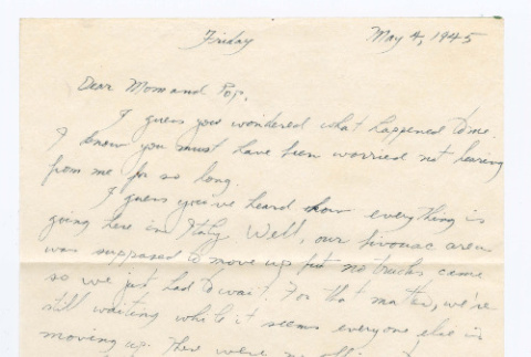 Letter from Tadashi Ishida to Mr. & Mrs. Y Ishida (ddr-densho-535-178)