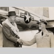 Charles S. Thomas shaking hands with Felix B. Stump (ddr-njpa-1-2066)
