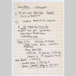 Harry Akune interview notes (ddr-densho-1007-954)