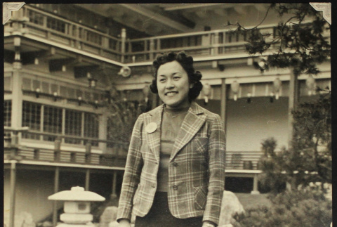 Clara Hattori at the Golden Gate International Exposition (ddr-densho-300-418)