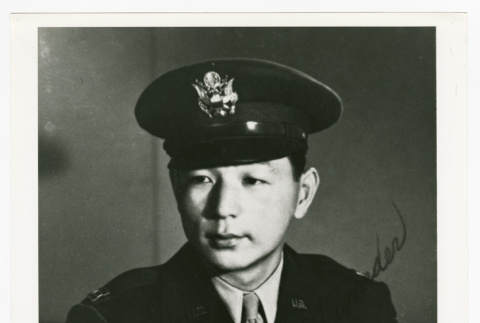 Portrait of serviceperson (ddr-densho-1007-255)