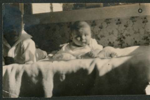 boy and baby (ddr-densho-378-709)