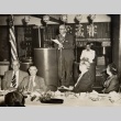 Governor Samuel Wilder King and others listening to a speech (ddr-njpa-2-255)