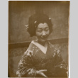 Woman in kimono,  possibly costume for performance (ddr-densho-426-1484)