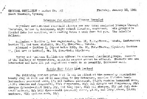 Heart Mountain Sentinel Supplement Series 162 (January 13, 1944) (ddr-densho-97-383)