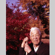 Fujitaro Kubota in the Garden (ddr-densho-354-261)
