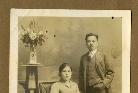 Japanese Peruvian couple (ddr-csujad-33-34)